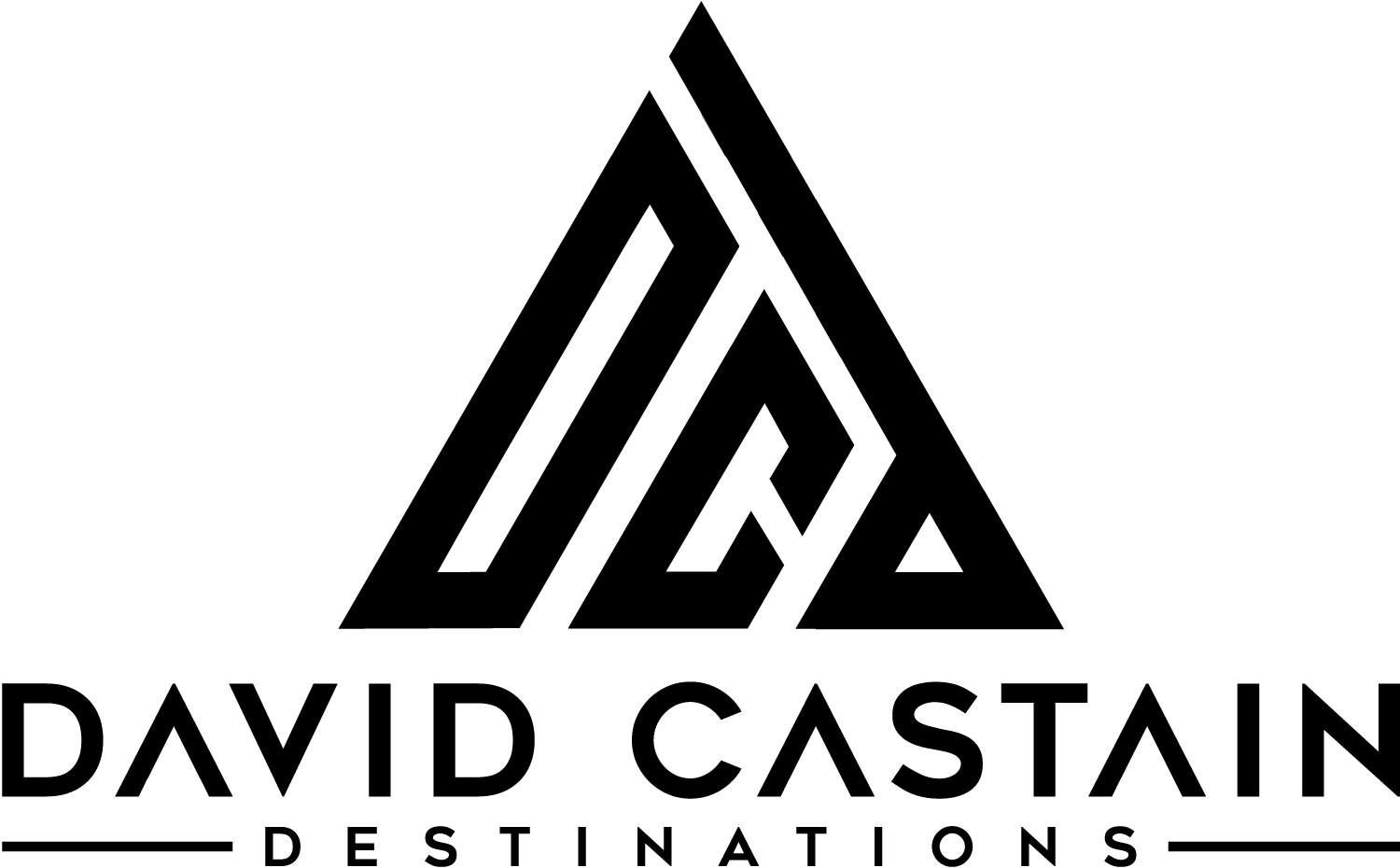 David Castain Destinations logo